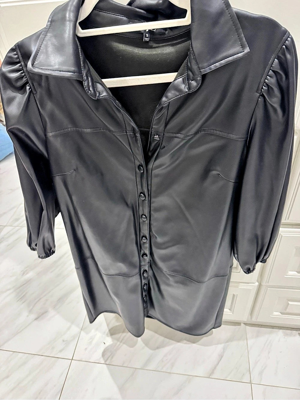 Leather dress 7 for all man kind size size small